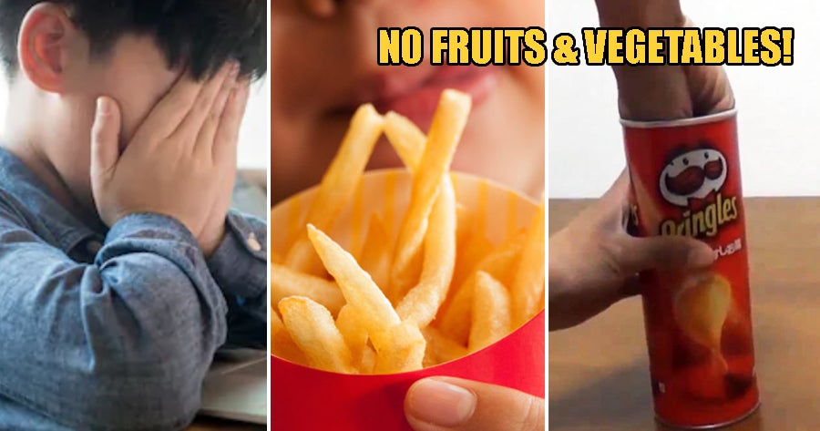 19yo Boy Goes Blind After Refusing to Eat Vege & Fruits for 10 Years, Eats Pringles Instead - WORLD OF BUZZ
