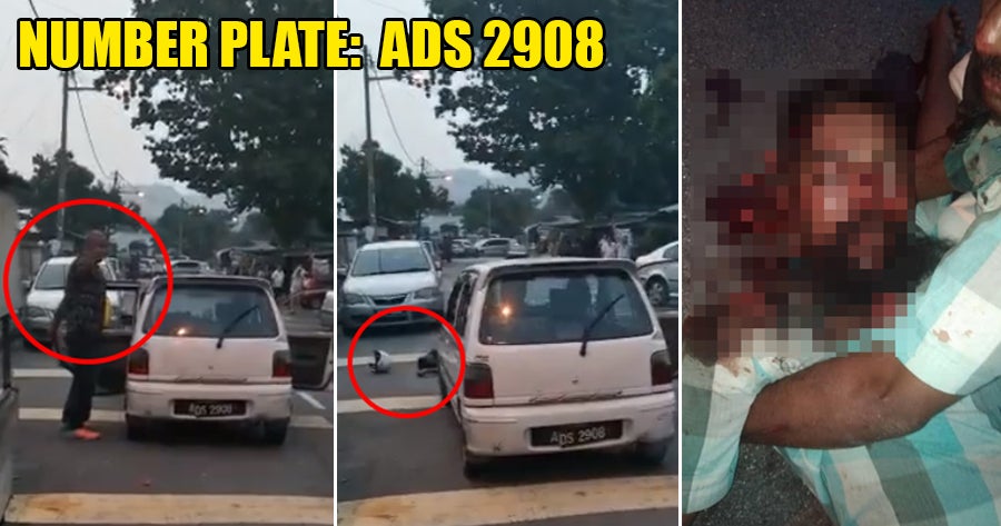 Video: 3 Men In Cheras Hit, Rob &Amp; Run Over Victim With Perodua Kancil - World Of Buzz