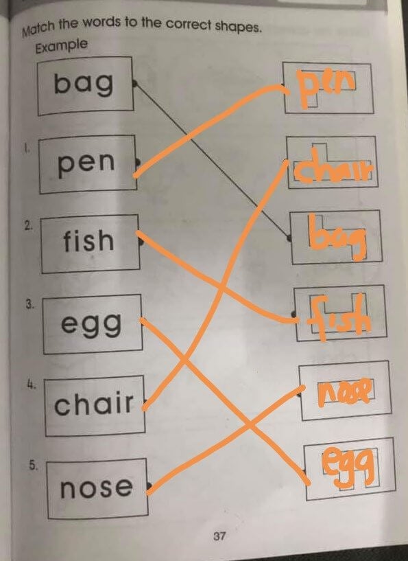 Adults Are Scratching Their Heads Over This Preschool Exercise &Amp; We Have The Answers - World Of Buzz 2