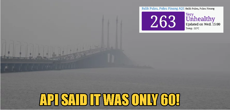 Api Readings Glitched In Penang, Recorded At 60 When It Was Actually Over 200! - World Of Buzz 1