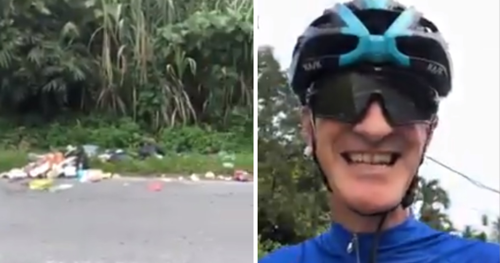 British Cyclist Scolds M'Sians For 'Unacceptable' Littering, Shameless Netizens Tell Him To 'Go Home' - World Of Buzz 1