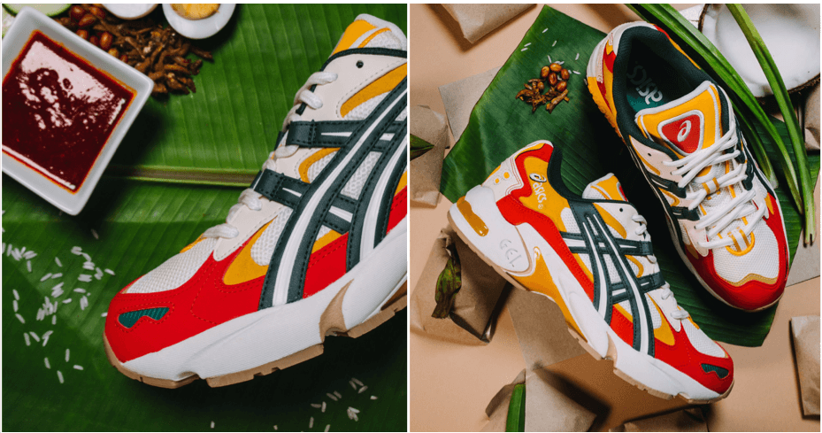 Get Yourself A Pair Of Nasi Lemak Inspired Sneakers From Asics - World Of Buzz 4