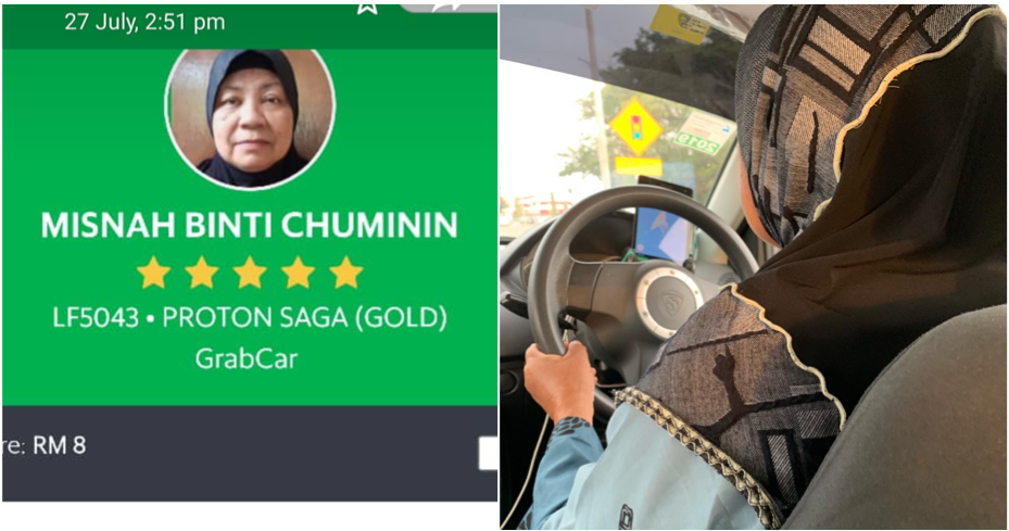 Having OKU Son And A Husband With Cancer, 60yo Lady Becomes A Grab Driver To Support Them - WORLD OF BUZZ 3