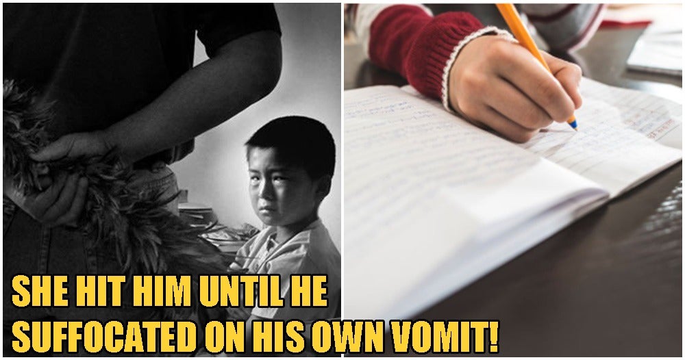 Homeschooling Mother Keeps Hitting Son For Not Focusing On Studies, He Suffocates On His Vomit And Dies - World Of Buzz