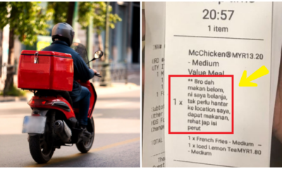 Kind M'Sian Belanja Random Food-Delivery Man Lunch, Asked Him To Rest &Amp; Eat - World Of Buzz 2