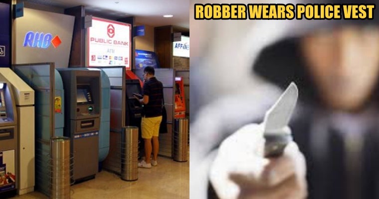 Malaysian Robbers Dressed Like Police To Rob 39-Year-Old Man At Knifepoint - World Of Buzz