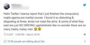 Malaysian Shares Horrifying Experience of Her Ustaz Saying Men Abusing Women is Normal - WORLD OF BUZZ 2