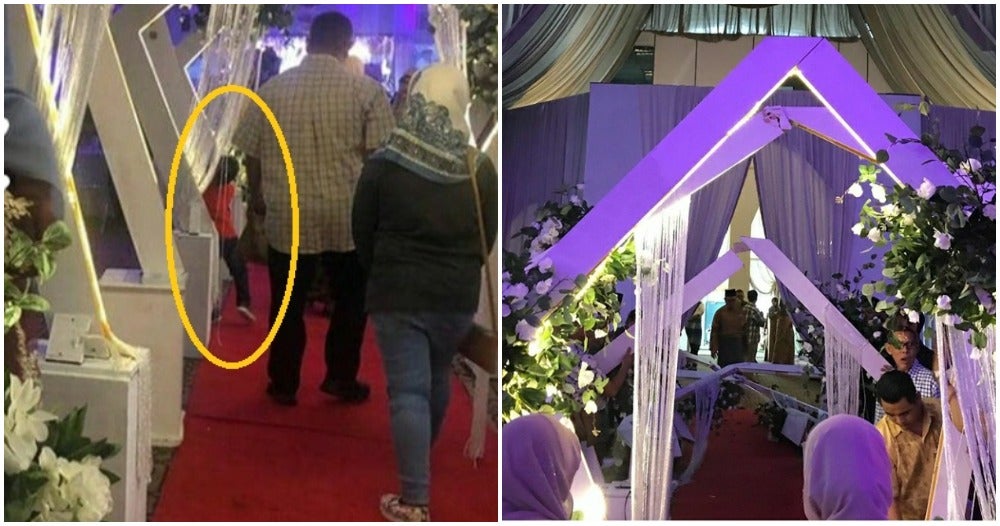 M'sian Groom Hospitalised For K During Wedding Ceremony, Bride's Parents Fill In And Walk Down The Aisle For Them - WORLD OF BUZZ