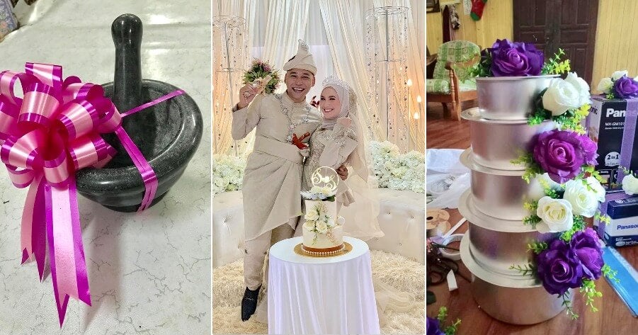 M'Sian Newlyweds Creatively Give Each Other Household Appliances As Dowry, Netizens Amused - World Of Buzz 7
