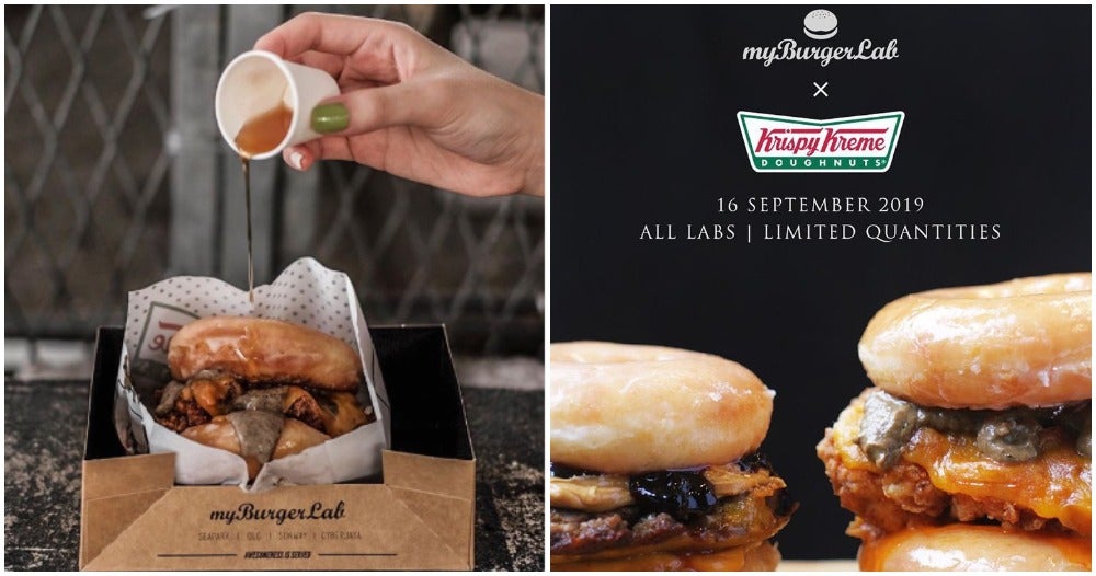 myBurgerLab Strikes Again, This Time It Will Be Krispy Kreme Donuts & We Want It! - WORLD OF BUZZ 2