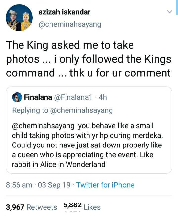 Netizens Are Outraged After Troll Tells Permaisuri Agong To &Quot;Sit Down &Amp; Act Like A Queen&Quot; - World Of Buzz 2