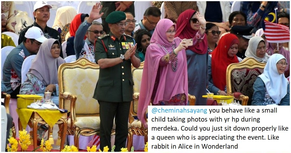 Netizens Are Outraged After Troll Tells Permaisuri Agong To &Quot;Sit Down &Amp; Act Like A Queen&Quot; - World Of Buzz 8