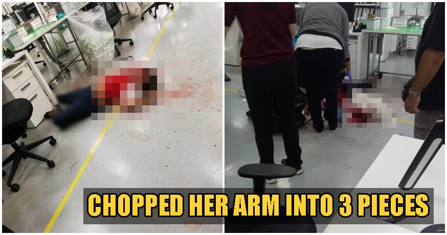 Angry Penang Employee Chops Up Woman's Arm & Slashes Man On Last Day of Work - WORLD OF BUZZ