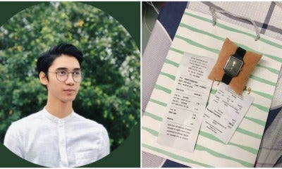Sarawak Student Starts Fund To Buy Mak Cik Cleaner A New Watch, Collects Enough Donations To Buy Other Cleaners Groceries! - World Of Buzz 2