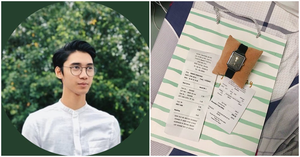 Sarawak Student Starts Fund To Buy Mak Cik Cleaner A New Watch, Collects Enough Donations To Buy Other Cleaners Groceries! - WORLD OF BUZZ 2