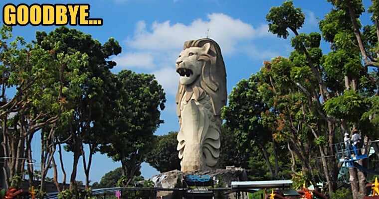 Singapore'S Largest Merlion Statue Will Be Demolished After 20 October 2019 - World Of Buzz