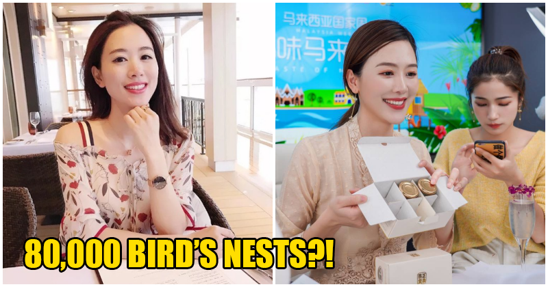 This Influencer From China Sold 80,000 Bottles Of Malaysian Bird'S Nest In Five Minutes! - World Of Buzz