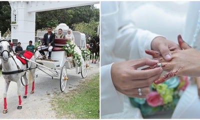 This Malaysian Woman Got A Rm300,00 Princess Wedding With A Castle And Carriage! - World Of Buzz