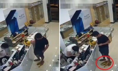Video: Man Accidentally Sharts Himself In Shop, Calmly Stands In Own Crappy Puddle - World Of Buzz 3