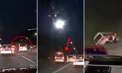 Watch: Selfish Motorist Knock Ambulance Off Road - World Of Buzz