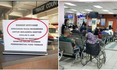 &Quot;6 Hours Waiting Time In Er, I Go Kl Better,&Quot; Netizens Outraged After Penang Er'S Notice - World Of Buzz 1