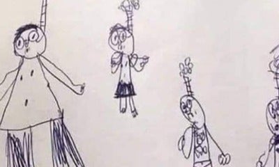 Student'S Drawing Made Teacher Think He Had Depression, But His Explanation Makes Her Laugh - World Of Buzz