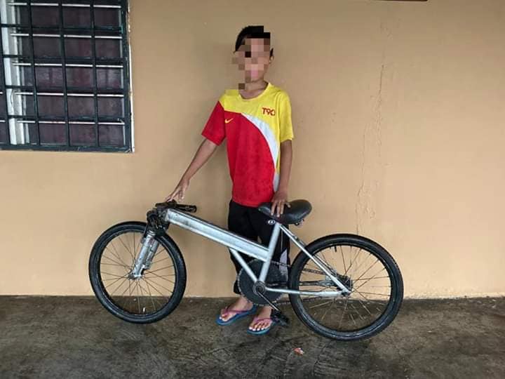 Ampang Viral 'Basikal Lajak' Teen Detained - WORLD OF BUZZ