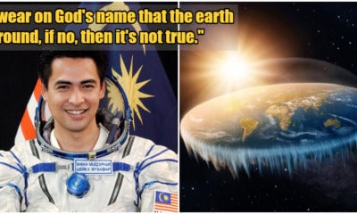 Angkasawan Negara Asked To Swear On God'S Name That The Earth Is Round To Be Believable - World Of Buzz 3