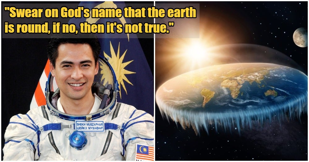 Angkasawan Negara Asked To Swear On God'S Name That The Earth Is Round To Be Believable - World Of Buzz 3
