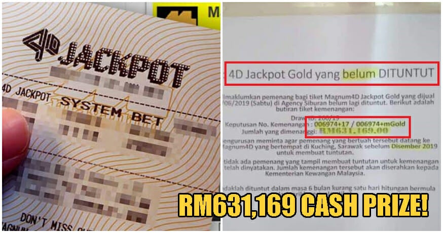 Magnum 4d Has Been Looking For 4 Months For This Person Who Won Over Rm630 000 In Kuching World Of Buzz