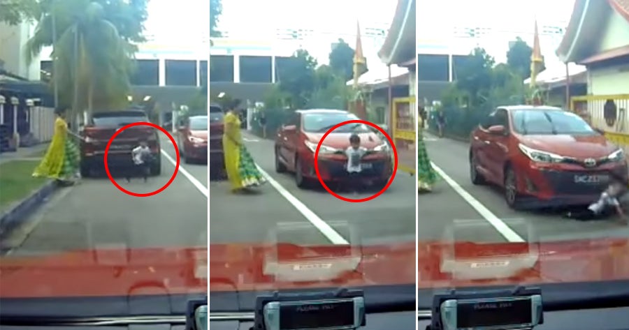 Video: Horrifying Moment When Car Runs Over Boy Who Ran Across The Road Without Looking - World Of Buzz