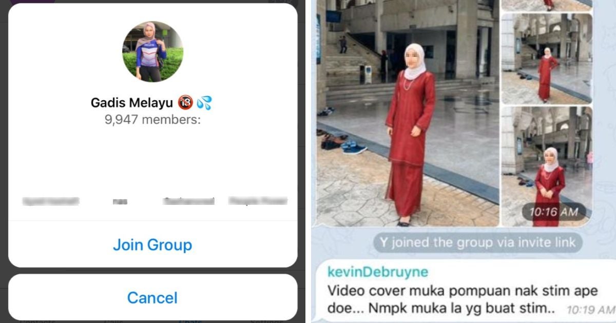 Dirty Telegram Group Sharing Pictures of M'sian Girls Without Consent Goes Viral, Gets Bombed by Netizens - WORLD OF BUZZ 4