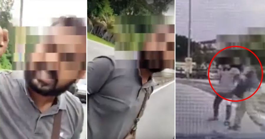 Watch: M'Sian Driver Hits Car, Refuses To Pay Compensation &Amp; Slaps Man For Taking Video Of Him - World Of Buzz