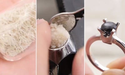 Watch: Man Makes Engagement Ring Out Of Fingernail Clippings He Saved For A Year - World Of Buzz