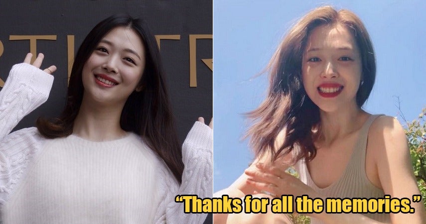 &Quot;Your Suffering Had Ended. You Can Rest Now,&Quot; M'Sian K-Pop Artist Writes Heartfelt Note For Sulli - World Of Buzz