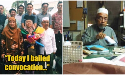 Graduate Bailed Graduation Day Because His Father Passed Away Recently But 'Celebrated' It In The Most Heartbreaking Way - World Of Buzz 1