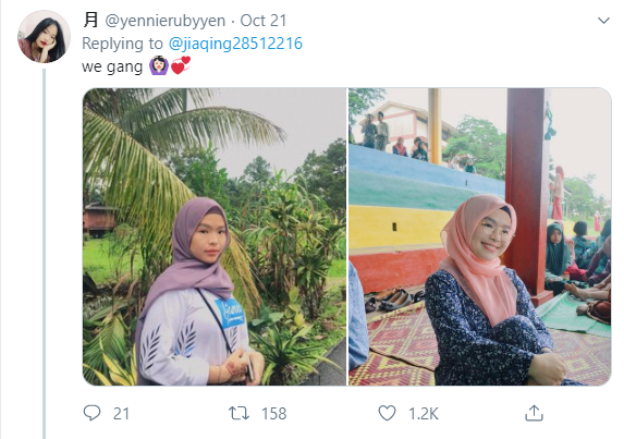 "I'm Chinese but I like to berhijab" Netizens Rave Over Stunning Non-Muslim M'sian Girl Who Likes The Tudung - WORLD OF BUZZ 1