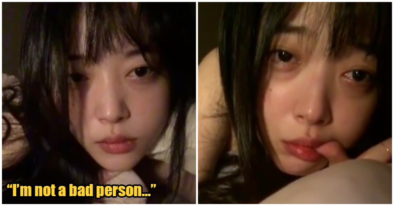 InstaLive Videos Of Sulli Crying Just Two Days Before Her Death Cause Chaos Online, Death Currently Being Ruled a Suicide - WORLD OF BUZZ