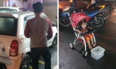 Irresponsible M'Sian Parents Force Toddler To Beg In Penang To Pay Off Ah Long Debts - World Of Buzz 3