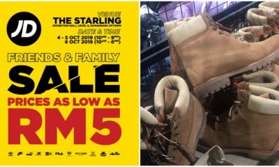 Jd Is Having A Warehouse Sale At Starling Mall From Now Until 6Th Oct With Prices Starting From Rm5! - World Of Buzz