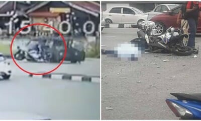 Kedah Police Officer Tragically Dies On Duty When His Bike Runs Into A Van - World Of Buzz