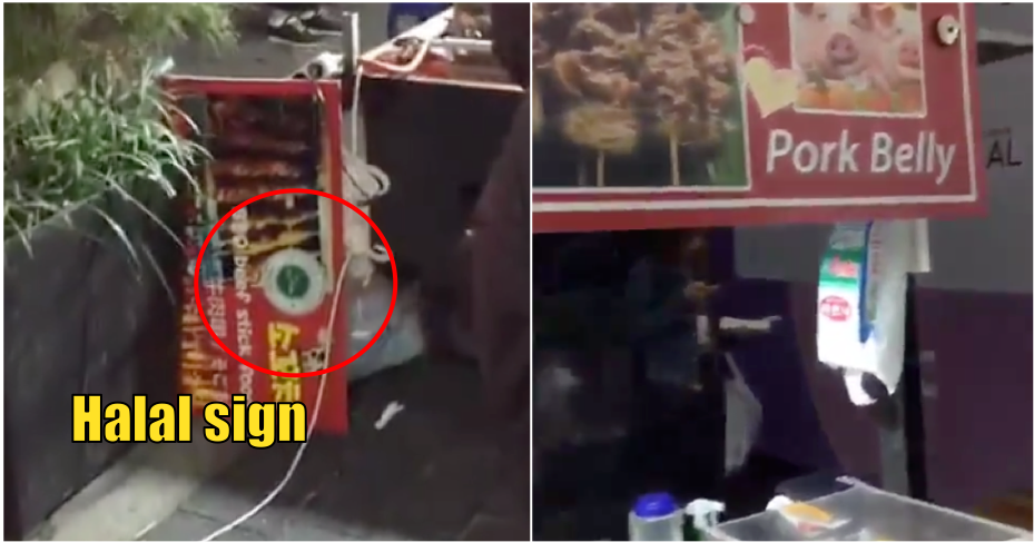 Korean Street Food Vendor Fooling Malaysians By Putting Up Halal Signs - WORLD OF BUZZ 2