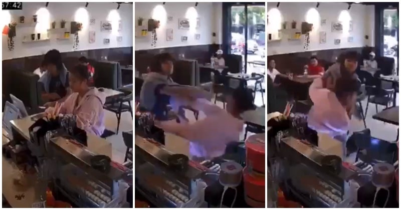 Lady Gets The Beating Of Her Life When She Decided To Jump Queue To Be Served - World Of Buzz 1