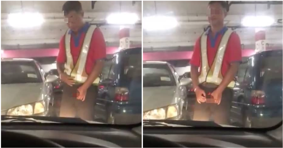 man masturbates while standing in front of victims car in a parking lot in ipoh world of buzz 4 1
