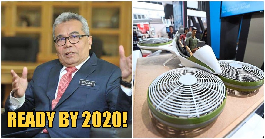 Minister: Flying Cars Will Be Launched By 2020, Allows Travel From Kl To Penang In 1 Hour - World Of Buzz