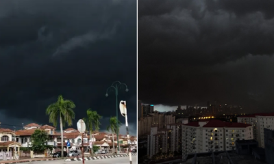 M'Sians Freaking Out As Skies Turn Scarily Dark During The Day Due To Northeast Monsoon - World Of Buzz 8