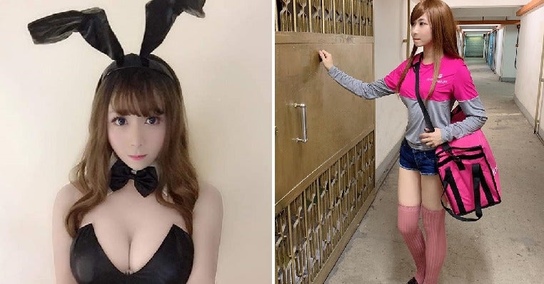 Netizens Are Getting Hungry After This Cosplayer Posted Photos Of Their New Foodpanda Delivery Job - World Of Buzz 6