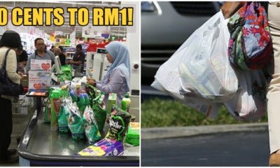 Penang To Increase Plastic Bag Price In Supermarkets To Rm1 To Stop Single Use Plastics From 2021 - World Of Buzz