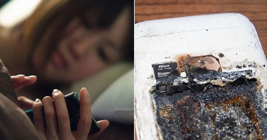 14yo Dies After Phone Battery Overheats & Explodes While She Was Listening to Music Overnight - WORLD OF BUZZ