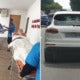 Selfish Porsche Driver Refuses To Give Way To Ambulance, Points Middle Finger When It Overtakes Her - World Of Buzz